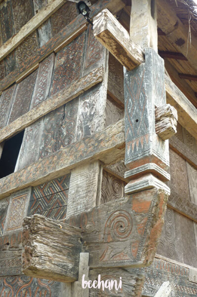 sudut rumah adat Toraja