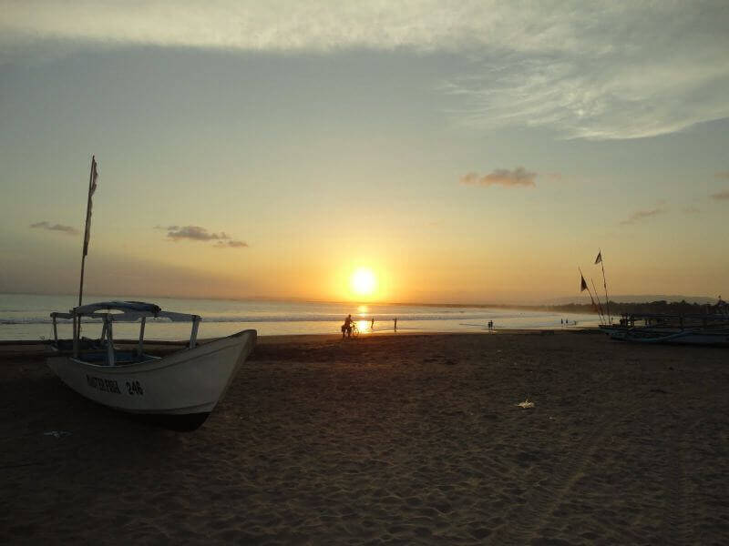 sunset @pangandaran, liburanku.co.id