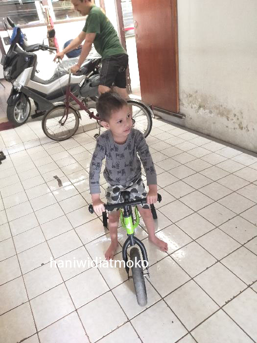 anak sensory processing disorder balancing bike